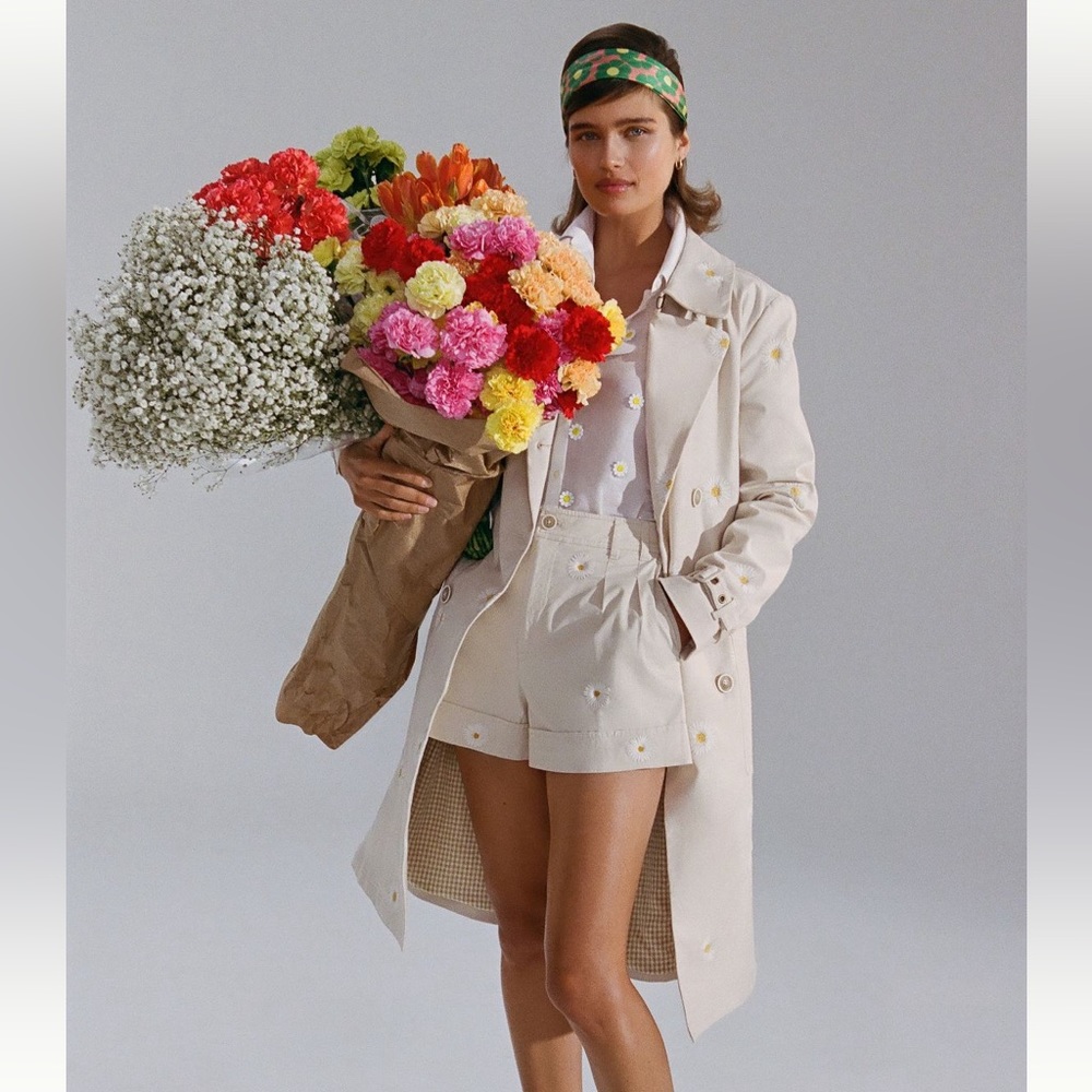 Maeve Daisy Trench Coat